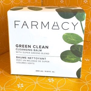 Farmacy Green Clean Cleansing Balm Makeup Remover 200ml 6.8 oz BRAND NEW in Box